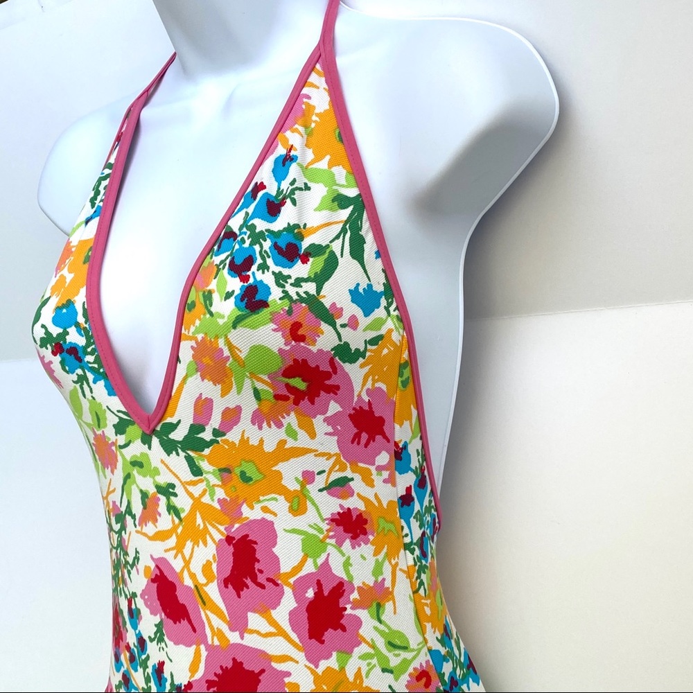 One Piece Deep V neck backless Swimsuit Small - Picture 10 of 15